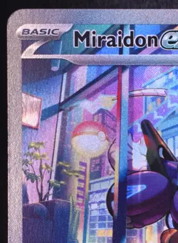 Miraidon ex 244/198 - Pokemon Scarlet & Violet Special illustration rare Card - Image 4