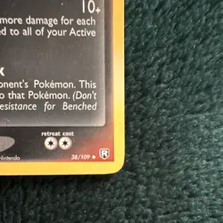 Pokemon TCG Dark Magcargo EX Team Rocket Returns Stage 1 80HP 38/109 Rare Regul… - Image 5