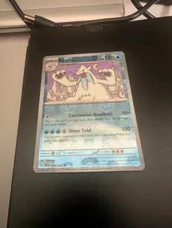 Beartic 026/086 Master Ball Reverse Holo Black Bolt Pokemon Tcg - Image 1