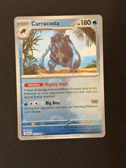 Carracosta 023/086 - Pokemon TCG - Scarlet & Violet Black Bolt (Masterball) - Image 1