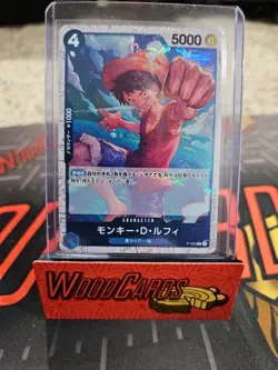 One Piece Card The Best prb-01 Monkey D.Luffy Full Art P-055 - Image 1