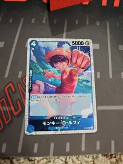 One Piece Card The Best prb-01 Monkey D.Luffy Full Art P-055 - Image 2