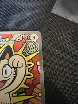 NM/M Meowth ex 121/088 ENGLISH Special Illustration Rare - Perfect Order Pokemon - Image 4