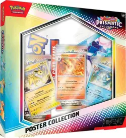 Pokemon TCG: Scarlet & Violet-Prismatic Evolutions Poster Collection - Image 1