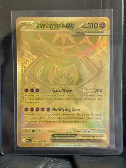 [UNGRADED] Mega Zygarde ex 124/088 Pokemon Me03: Perfect Order #1 CHASE POR Holo - Image 1