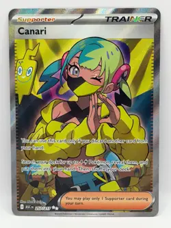 Canari 257/217 Ascended Heroes NM Full Art Ultra Rare Holo Pokemon TCG - Image 1