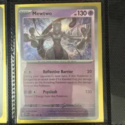 Mewtwo 151 Holo Pokemon TCG 150/165 Scarlet & Violet Rare - Image 1