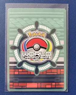 Blastoise World Championship 2015 Pokemon TCG 16/101 Rare Signed Non Holo LP+ - Image 4