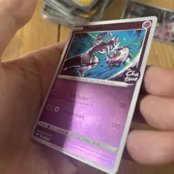 Special Pokemon TCG Indonesia Stamp Chatime Mewtwo 345/S-P NM - Image 4