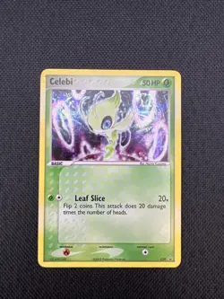 Pokemon TCG - Celebi - 029 (EX Collector's Carry Tin) - Promo - HOLO - LP - Image 1