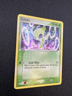 Pokemon TCG - Celebi - 029 (EX Collector's Carry Tin) - Promo - HOLO - LP - Image 2