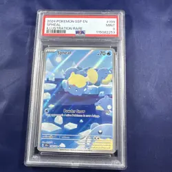 2024 Pokemon SV Surging Sparks Spheal #199/191 PSA 9 - Image 1