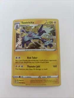 Holo Toxtricity 063/189 Rare Darkness Ablaze Pokemon TCG - Image 1