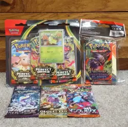 Pokemon TCG Booster Packs Perfect Order & Phantasmal Flames Sealed - Image 1