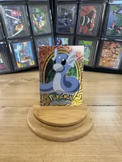 Pokemon Dratini #147 Holo Foil E10 de 12 Topps etiquette bleue 1999 - Image 1