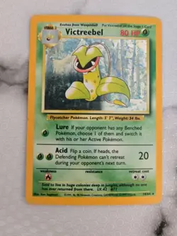 Pokemon TCG Victreebel NO Jungle Stamp 14/64 Holo Unlimited Rare!! - Image 1