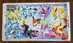 Pokemon Prismatic SPC Eeveelutions Playmat, Sleeves, Eevee DeckBox & Binder - Image 2