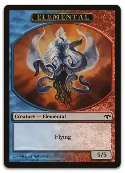 Elemental Token #5 (NM) Eventide EVE Magic MTG - Image 1