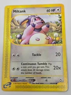 Pokemon: Aquapolis - Miltank 94/147 - HP - Image 1