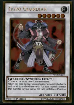 Goyo Guardian PGL2-EN042 Gold Rare Yu-Gi-Oh 1st Edition Near Mint - Image 1