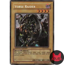 Yugioh Vorse Raider CT2-EN002 Secret Rare Limited Edition HP - Image 1