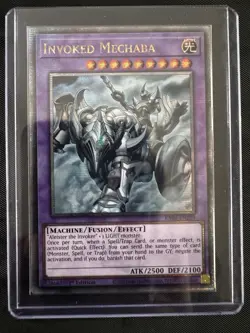Yu-Gi-Oh! Invoked Mechaba Quarter Century Secret Rare 1st Edition RA04-EN279 - Image 1