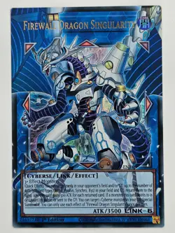 YuGiOh Rarity V 5 RA05-EN146 Firewall Dragon Singularity (extended art) Ultra - Image 1