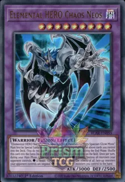 1st ed Elemental HERO Chaos Neos ultra rare BLAR-EN055 Yugioh - Image 1