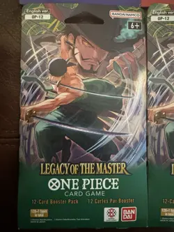 One Piece OP-12 OP-14-EB04 EB-03 Sleeved Booster Packs - SIX (6) SEALED /NEW !! - Image 5