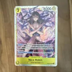 Nico Robin Character Bandai One Piece CCG Heroines EB03-055 8000 Power - Image 1