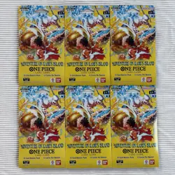 One Piece (OP15) Adventure on Kami's Island Sleeved Booster Pack Set Of 6 - Image 1