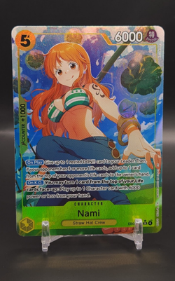 One Piece Card Game Nami SR Alt Art EB03-053 Extra Booster: Heroines Edition ENG - Image 1