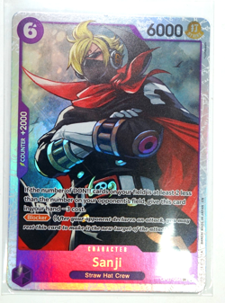 One Piece CCG Sanji OP07-064 500 Years in the Future Foil - Image 1