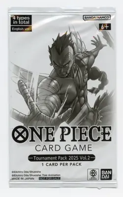 Tournament Pack 2025 Vol. 2 One Piece Card Game Bandai English New Sealed - Image 1