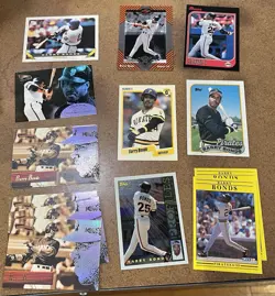 Lot Of (160) Barry Bonds Cards/ Inserts Early To Mid 90’s A Few #’d All Brands - Image 3