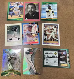Lot Of (160) Barry Bonds Cards/ Inserts Early To Mid 90’s A Few #’d All Brands - Image 4