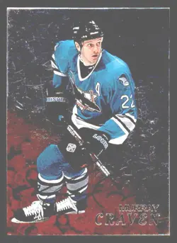 1998-99 Be A Player Autograph #118 Murray Craven Sharks Auto (ref 23466) - Image 1