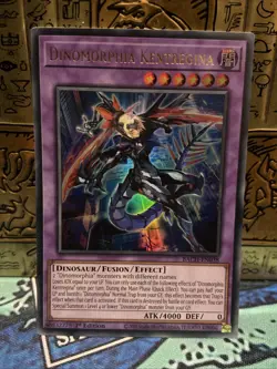 Yugioh - Dinomorphia Kentregina - BACH-EN038 - Ultra Rare - 1st Edition - (NM) - Image 1
