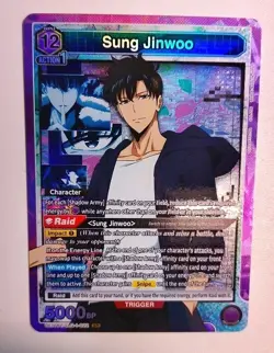 SUNG JINWOO SR UE17BT/SLG-1-022 UNION ARENA SOLO LEVELING NM - Image 1