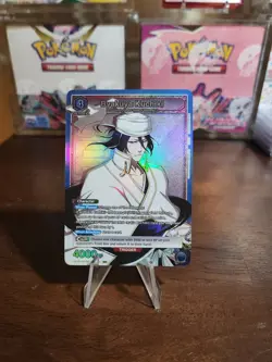 Union Arena Bleach Vol 2 Byakuya Kuchiki Super Rare Foil UEX01BT/BLC-2-030 - Image 1