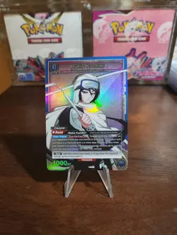 Bleach Vol 2 Union Arena TCG Rukia Kuchiki Super Rare Foil UEX01BT/BLC-2-034SR - Image 1