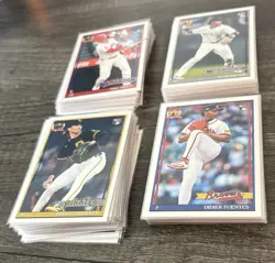 2026 TOPPS BASEBALL SERIES 1 1991 INSERT COMPLETE SET 1-100 #T91-1 - #T91-100 - Image 2