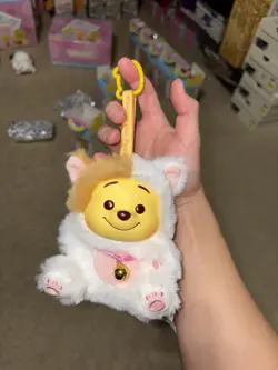 100% AUTHENTIC Miniso Winnie the Pooh Surprise Party Disney Vinyl Plush Cat Chat - Image 4