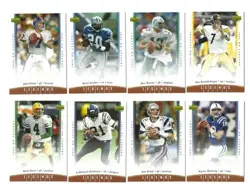 2006 Upper Deck Legends Football Complete 100 Card Base Set 1-100 BRADY + HOFers - Image 2