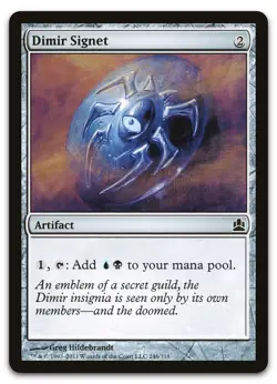 Dimir Signet #246 (NM) Commander CMD Magic MTG - Image 1
