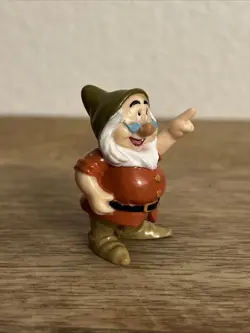 Doc Dwarf Disney Snow White & The Seven Dwarfs Movie 2” Figure Pvc Toy - Image 2