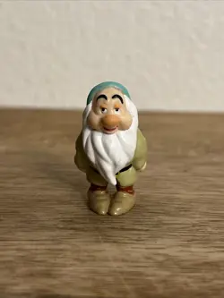 Sleepy Dwarf Disney Snow White & The Seven Dwarfs Movie 2” Figure Pvc Toy - Image 2