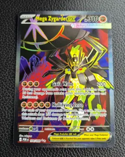 Pokemon TCG Mega Zygarde EX 104/088 Full Art Perfect Order NM/Mint Condition! - Image 1
