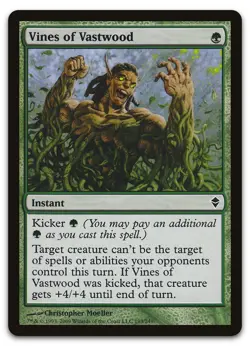 Vines of Vastwood #193 (LP) Zendikar ZEN Magic MTG - Image 1