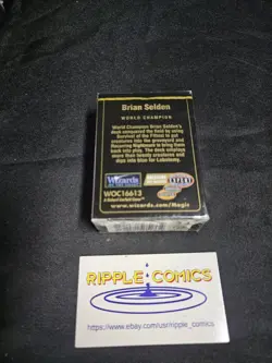 1998 MTG World Championship Brian Selden Factory Sealed Deck And VHS From Event - Image 3